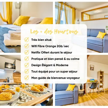 Apartament Les Hourtous Netflix Wi-fi Fibre Terasse 4 Pers Banassac